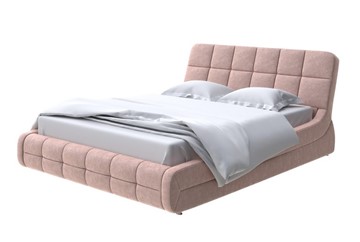 Двуспальная кровать Corso-6 200х200, Флок (Бентлей Мокко) в Элисте - предосмотр