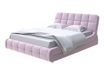 Кровать в спальню Corso-6 200х200, Флок (Бентлей Нежно-лиловый) в Элисте - предосмотр