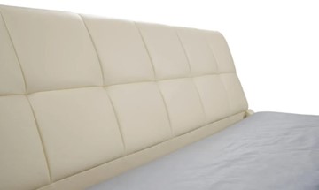 Двуспальная кровать Corso-6 200х200, Искусственная шерсть (Лама Лён) в Элисте - предосмотр 1