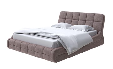 Двуспальная кровать Corso-6 200х200, Велюр (Gratta 8 Брауни) в Элисте