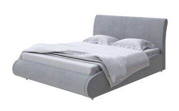 Кровать 2-спальная Corso-8 200x200, Велюр (Ultra Осенний туман) в Элисте