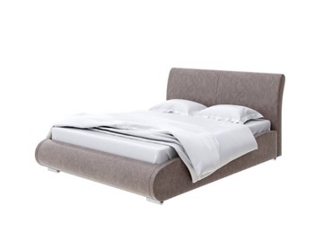 Спальная кровать Corso-8 Lite 140x200, Рогожка (Levis 25 Светло-коричневый) в Элисте