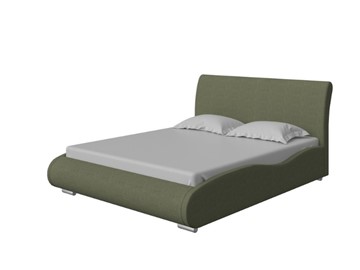 Двуспальная кровать Corso-8 Lite 160х200, Искусственная шерсть (Лама Авокадо) в Элисте