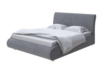 Кровать спальная Corso-8 Lite 160х200, Велюр (Ultra Мокрый асфальт) в Элисте