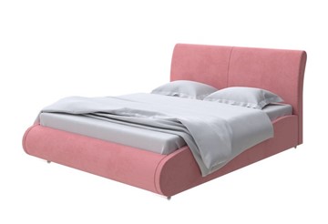 Двуспальная кровать Corso-8 Lite 160х200, Велюр (Ultra Ягодный сорбет) в Элисте