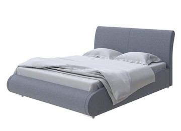Спальная кровать Corso-8 Lite 180х200, Рогожка (Firmino Серый асфальт) в Элисте