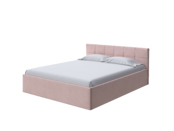 Кровать спальная Domo Plus 180х200, Велюр (Ultra Розовый мусс) в Элисте - изображение