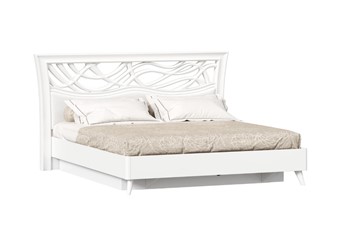 Кровать 2-х спальная Джулия 1800 с подъемным механизмом, Белый в Элисте - предосмотр 1