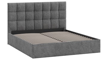 2-спальная кровать Эмбер тип 1 (Микровелюр Wellmart Silver) в Элисте - предосмотр 1