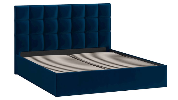 2-спальная кровать Эмбер тип 1 (Велюр Confetti Blue) в Элисте - изображение 1