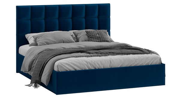 2-спальная кровать Эмбер тип 1 (Велюр Confetti Blue) в Элисте - изображение
