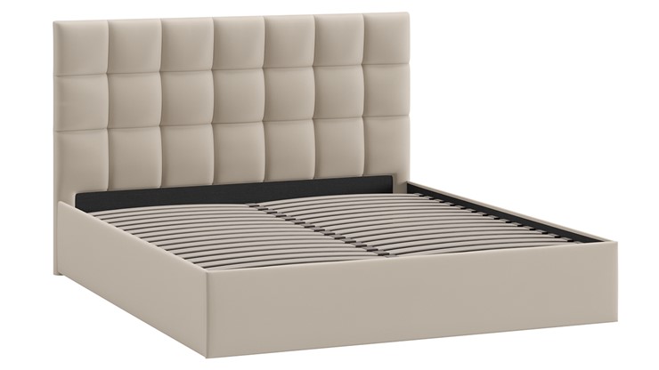 2-спальная кровать Эмбер тип 1 (Велюр Confetti Cream) в Элисте - изображение 1