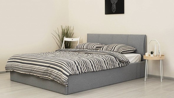 Двуспальная кровать Фиби 1600х1900 с подъёмным механизмом в Элисте - изображение