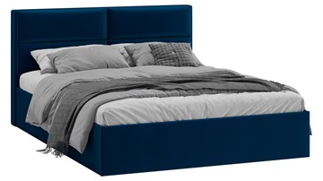 Кровать в спальню Глосс Тип 1 (Велюр Confetti Blue) в Элисте - предосмотр
