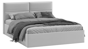 Спальная кровать Глосс Тип 1 (Велюр Confetti Silver) в Элисте