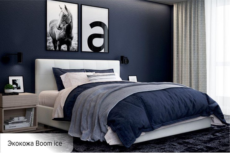 Спальная кровать Капри 180х200 (с основанием) в Элисте - изображение 1