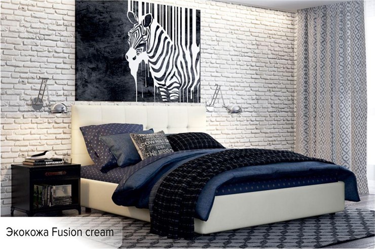 Спальная кровать Капри 180х200 (с основанием) в Элисте - изображение 10