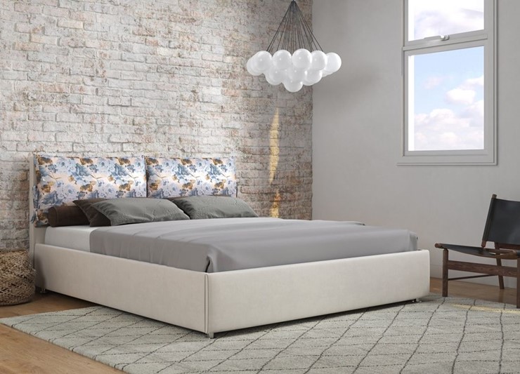 Кровать 2-спальная Карина размер 160*200 с основанием в Элисте - изображение 3