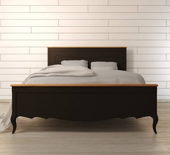 Кровать спальная Leontina (ST9341/16BLK) Черный в Элисте - изображение 1
