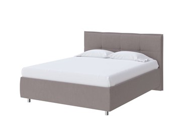 Кровать 2-спальная Lino 160х200, Рогожка (Тетра Мраморный) в Элисте