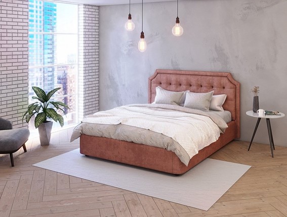 Двуспальная кровать Lorena 1800х2000 с подъёмным механизмом в Элисте - изображение