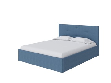 Спальная кровать Mono 180х200, Рогожка (Тетра Голубой) в Элисте