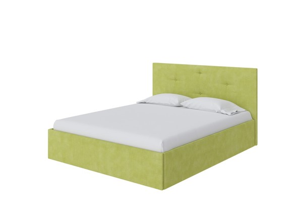 Кровать спальная Mono Plus 160х200, Рогожка (Тетра Яблоко) в Элисте - изображение
