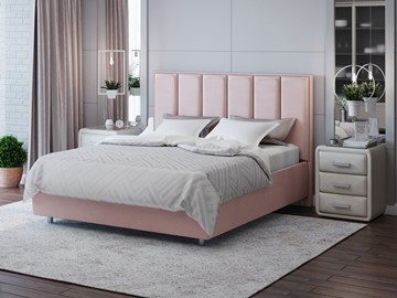 Кровать 2-спальная Routa 180х200, Велюр (Ultra Розовый мусс) в Элисте