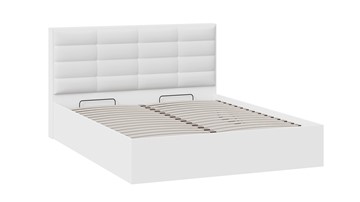 Спальная кровать с подъемным механизмом Агата тип 1 (Белый) в Элисте - предосмотр 1