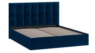Кровать с подъемным механизмом Эмбер (Велюр Confetti Blue) в Элисте - предосмотр 1