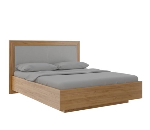 Кровать спальная с подъемным механизмом Глэдис М33 (Дуб золотой) в Элисте - изображение