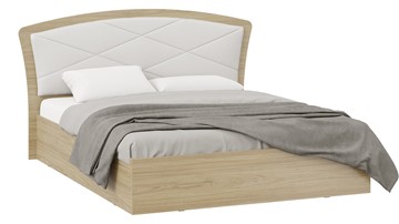 Кровать спальная с подъемным механизмом Сэнди Тип 1 без заглушины (Вяз благородный/Белый) в Элисте