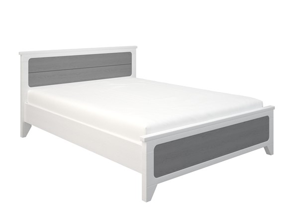 Кровать Соня 1400, Белый/Серый в Элисте - изображение