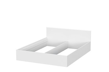 Кровать спальная Токио (1,6х2,0), белый текстурный в Элисте