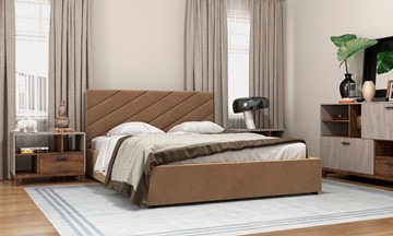 Кровать в спальню Юта 160х200 (вариант 3) с подъёмным механизмом в Элисте