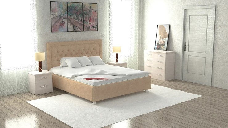 Спальная кровать Аврора 160х200 (с основанием) в Элисте - изображение 4