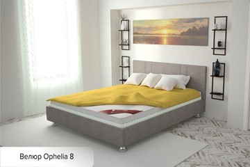 Спальная кровать Вена 160х200 (с основанием) в Элисте - предосмотр 2