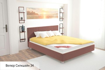 Спальная кровать Вена 160х200 (с основанием) в Элисте - предосмотр 1