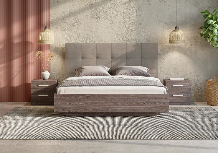 Кровать спальная Vena (ясень ориноко) 160х190 с основанием в Элисте - изображение 1