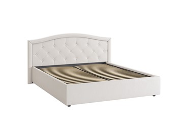 Кровать спальная Верона 1,6 белый (экокожа) в Элисте - предосмотр 2