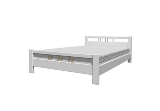 Кровать Вероника-3 (Белый Античный) 160х200 в Элисте - изображение