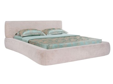 Кровать двуспальная Zephyr 160х200, (Велсофт Винтажный розовый) в Элисте - предосмотр 10