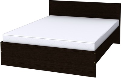 Кровать в спальню K16 с основанием, цвет Венге в Элисте - изображение