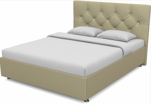 Кровать 2-спальная Моника 1800 с основанием (Nitro Сream) в Элисте - изображение