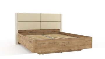 Кровать с подъемным механизмом НМ 040.52 «Livorno» Панакота Софт в Элисте - предосмотр