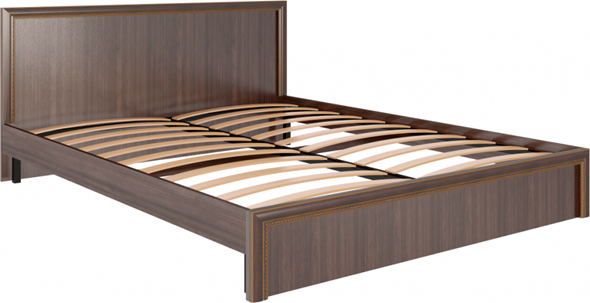 Кровать спальная Беатрис М07 (Орех Гепланкт) в Элисте - изображение
