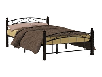 Спальная кровать Гарда 15, 160х200, черная в Элисте - предосмотр 1