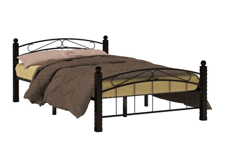 Кровать в спальню Гарда 15, 140х200, черная в Элисте - изображение 1