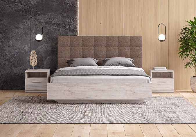 Двуспальная кровать Luiza (ясмунд) 160х200 с основанием в Элисте - изображение 2