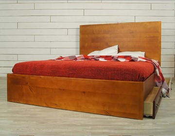 Кровать 2-х спальная Gouache Birch с ящиками (M10516ETG/4) в Элисте - предосмотр 3